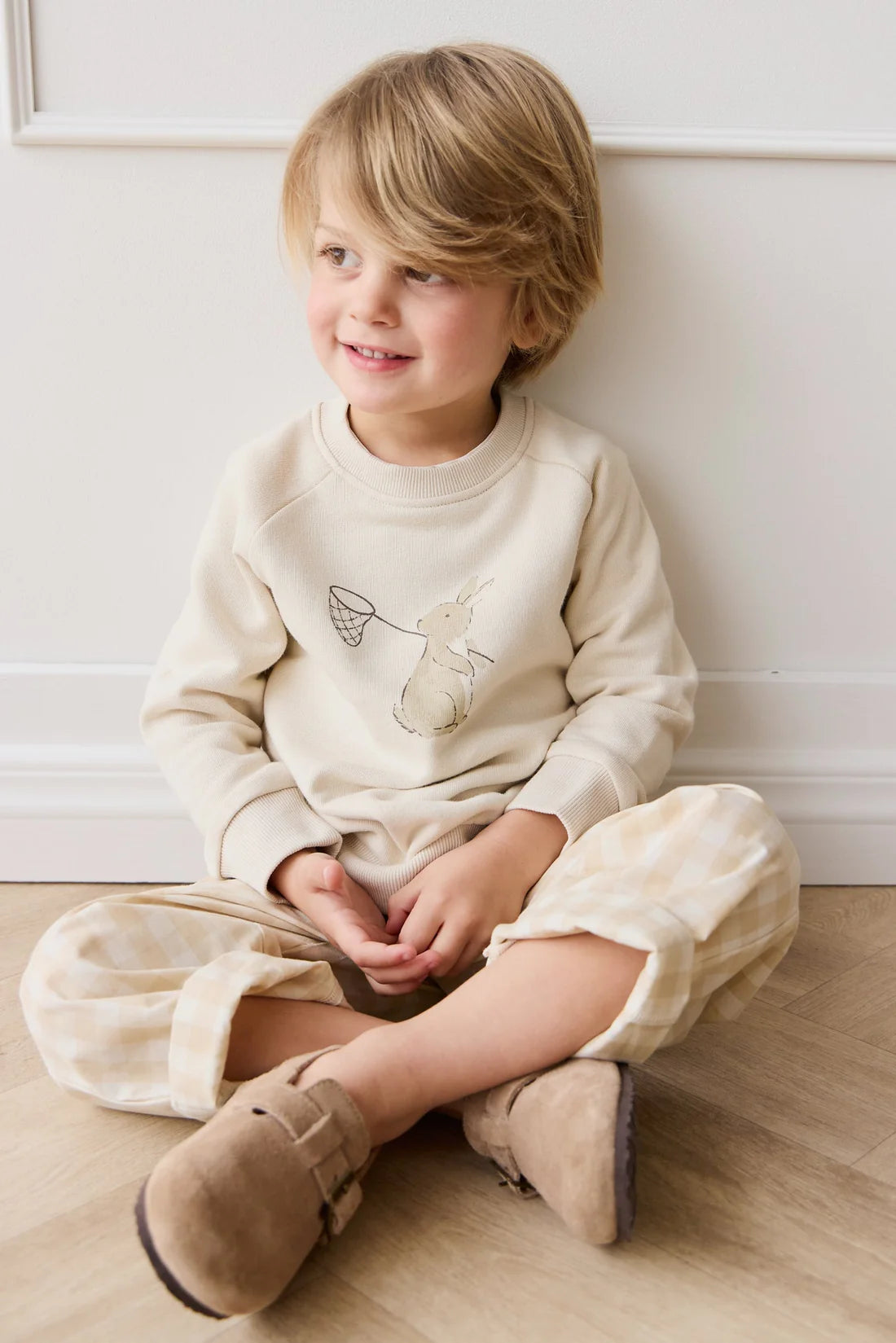 Flynn Sweatshirt - Oat Lapin Jardin