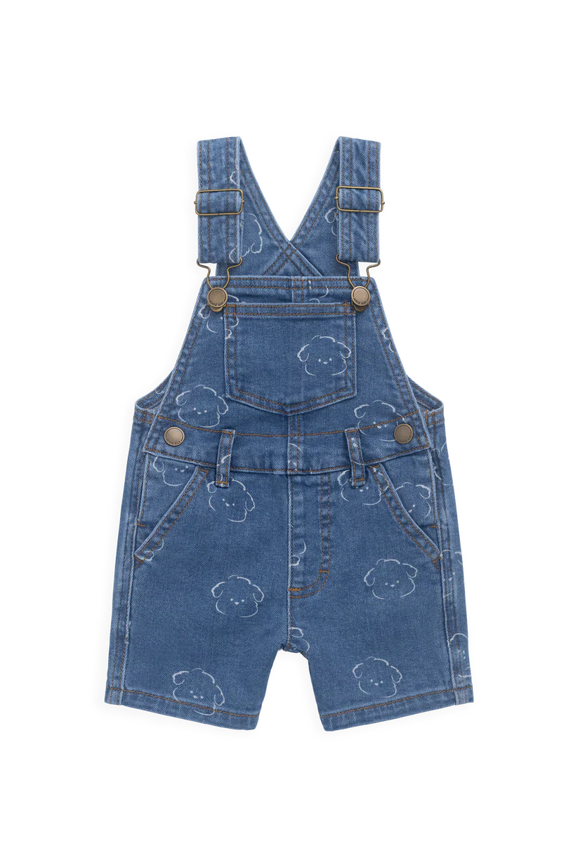 fenix short overalls - haru denim
