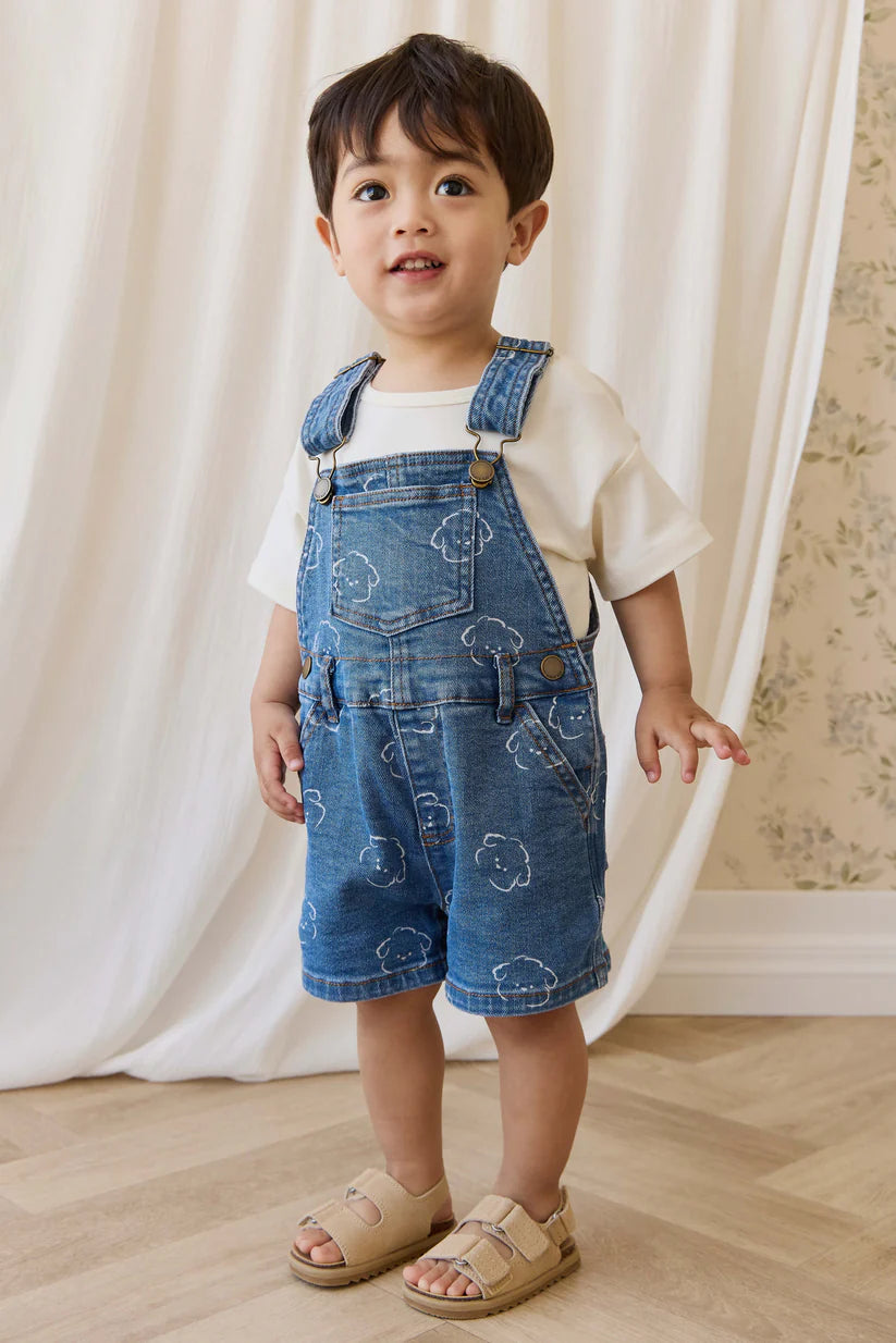 fenix short overalls - haru denim