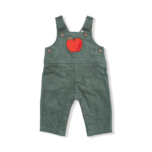 Classic Overalls in Dark Ivy - Tiny Apples