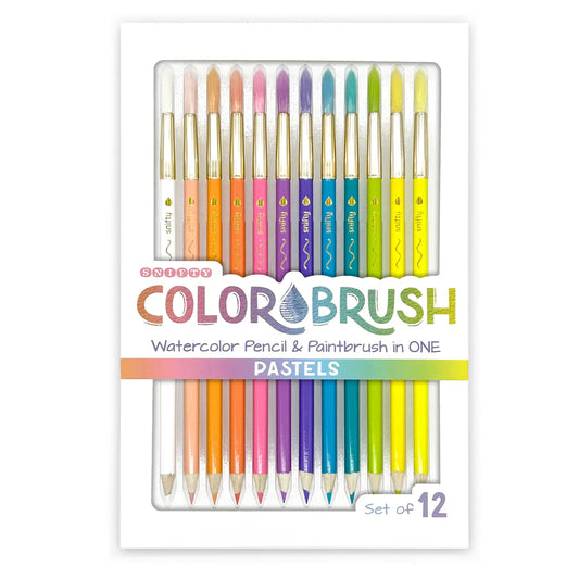 pastel colorbrush - watercolor pencil/paintbrush