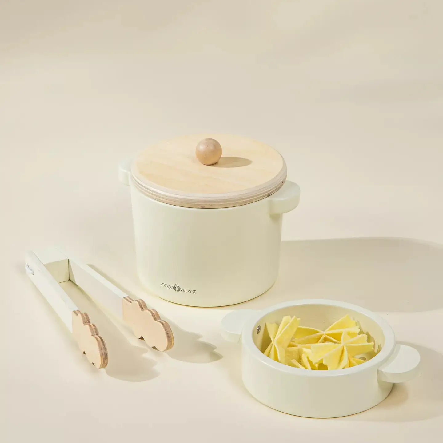 wooden pasta playset