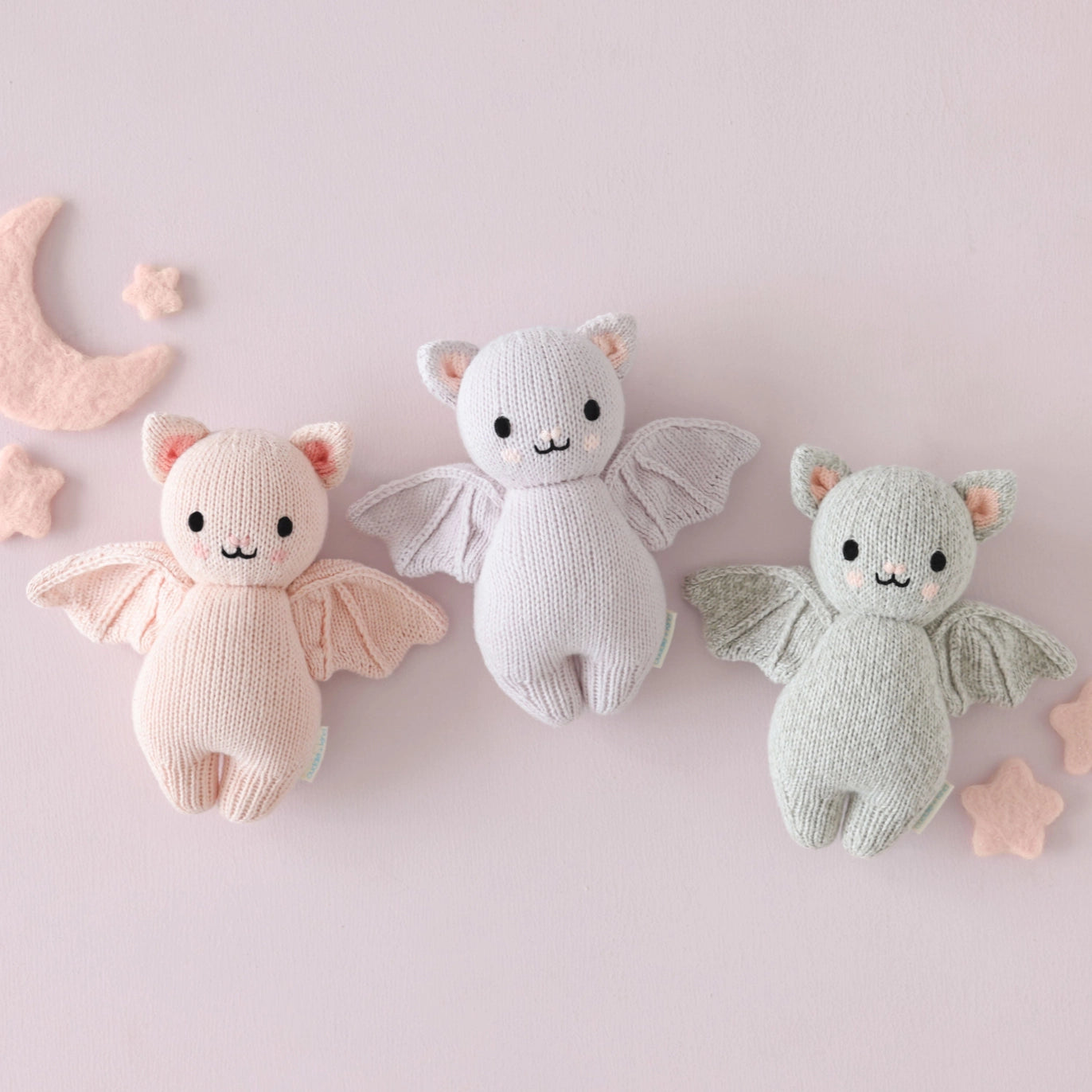 Baby Bat - Powder Pink