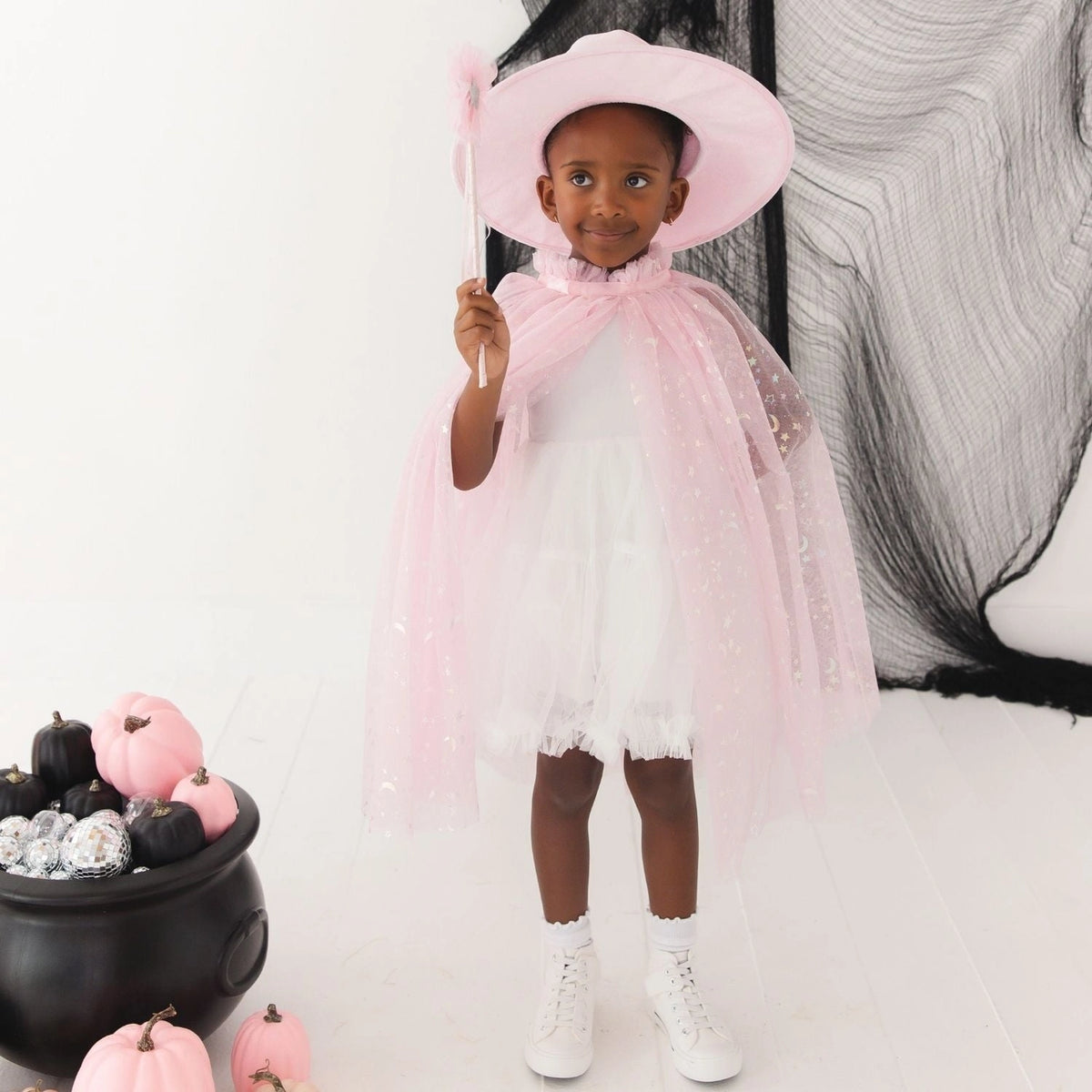 Pink Witch Dress-Up Costume