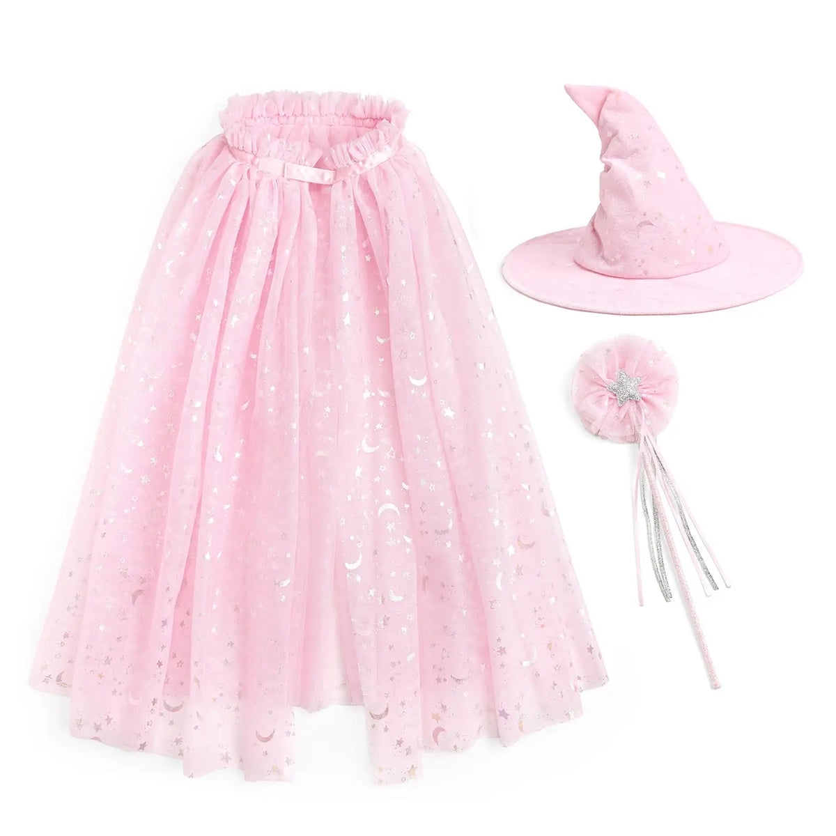 Pink Witch Dress-Up Costume