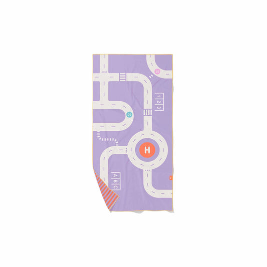 Quut Play Towels - Lavender Road