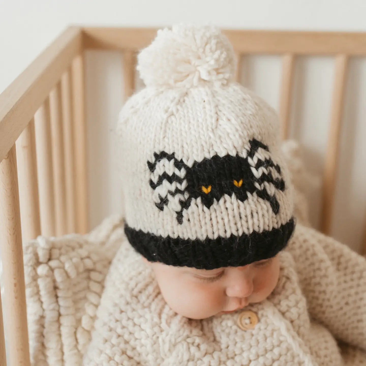 Knit Beanie - Spider