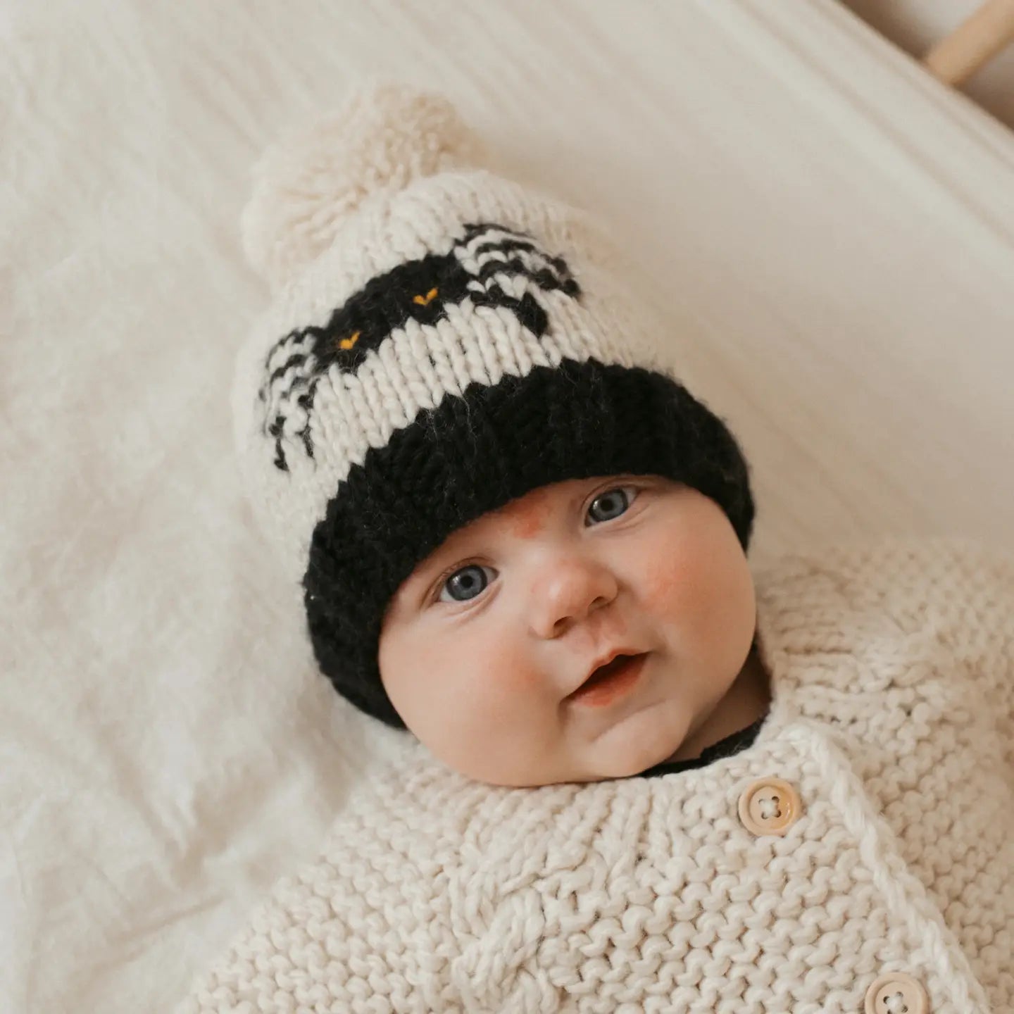 Knit Beanie - Spider