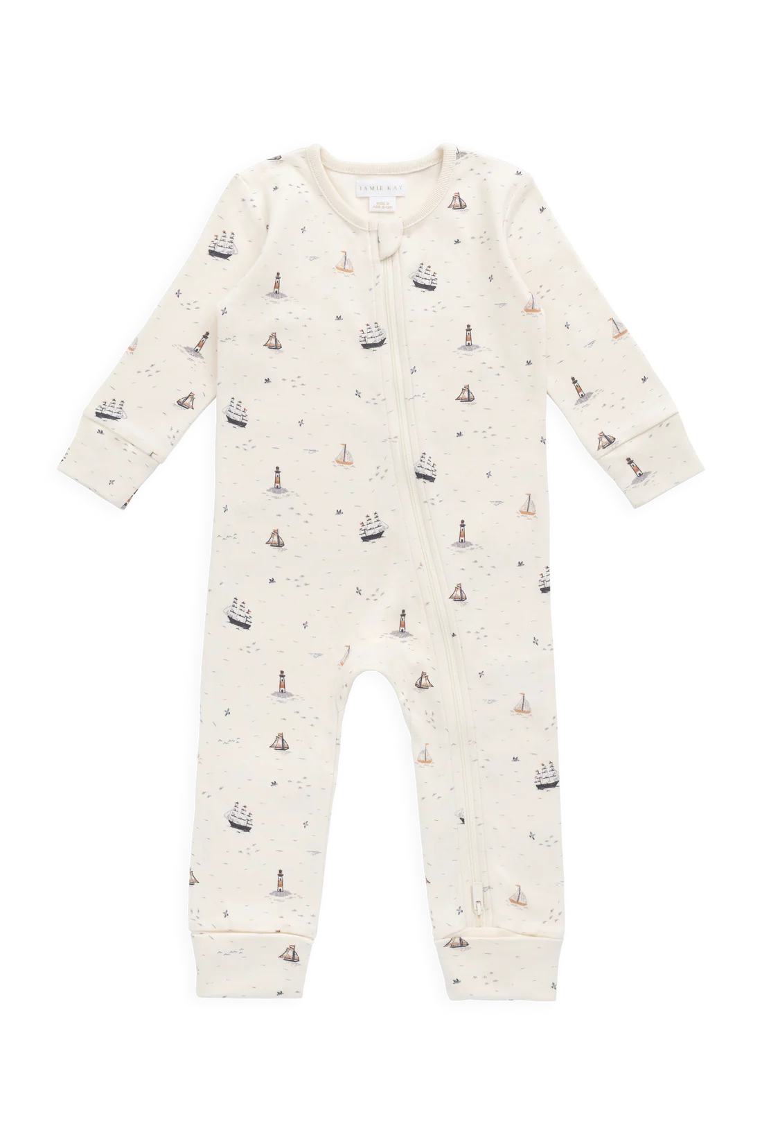 sailing day - reese zip onepiece