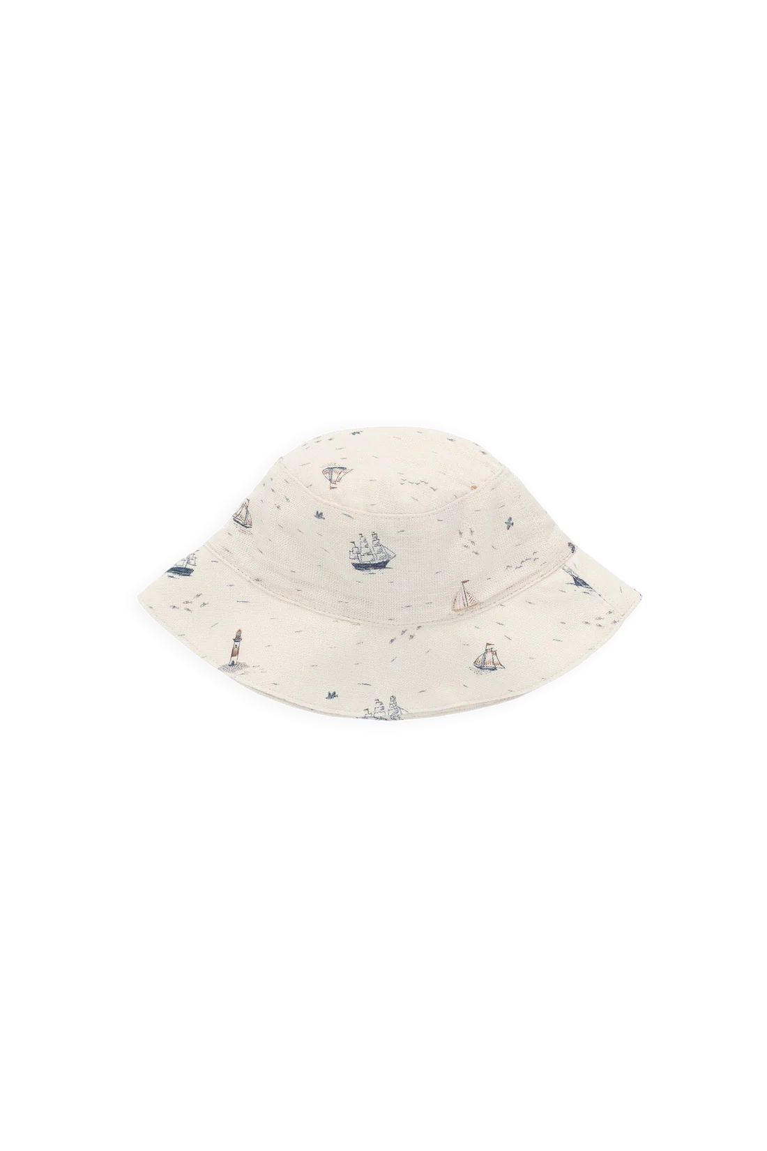 sailing day - woven bucket hat