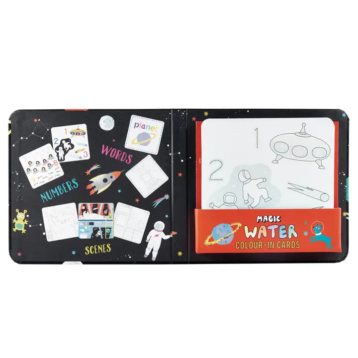 magic watercards & pen - space