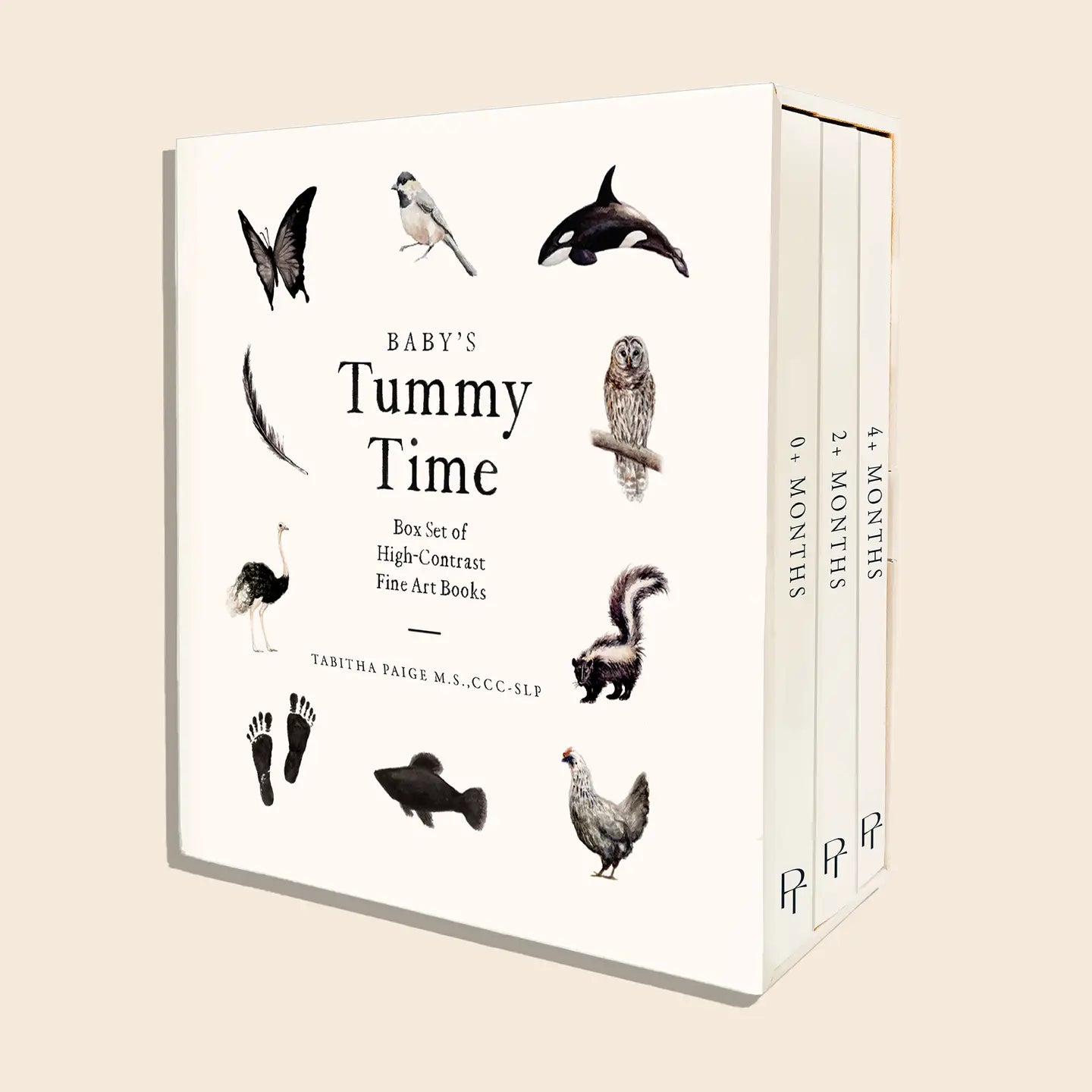 baby's tummy time: 3 book box set