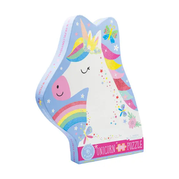 rainbow unicorn 40pc unicorn shaped jigsaw