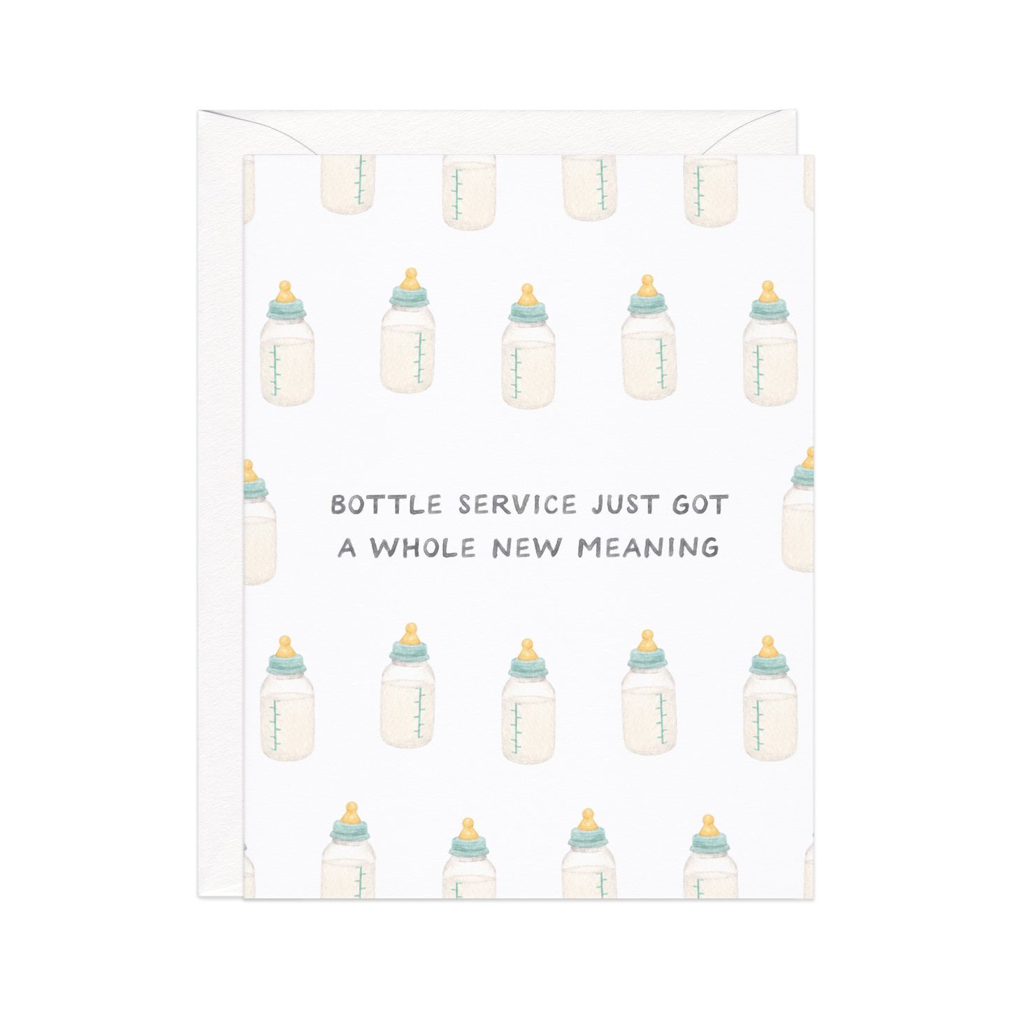 New Baby Card — Bottle Service