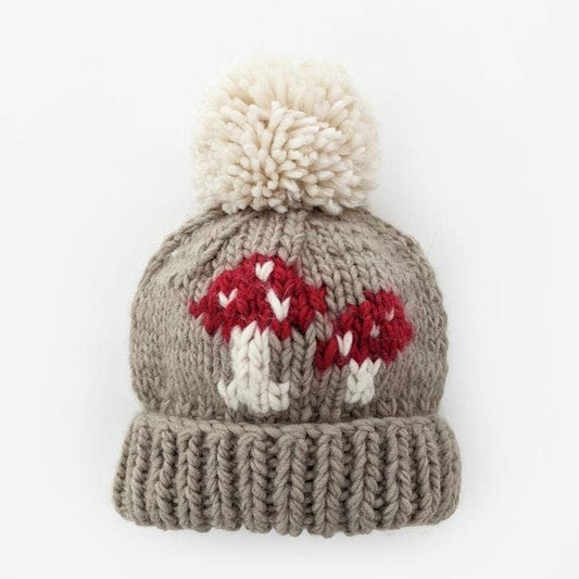 Knit Beanie - Taupe Mushroom